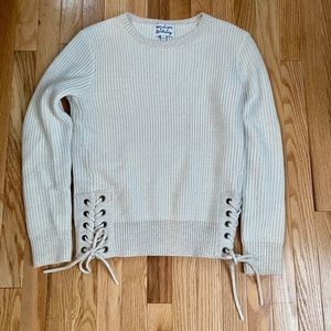 Cream Cable Knit Sweater